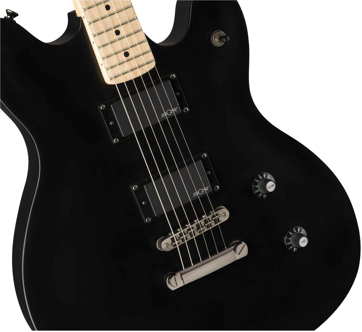 Fender Squier Contemporary Active Starcaster Guitarra eléctrica (Flat Black)