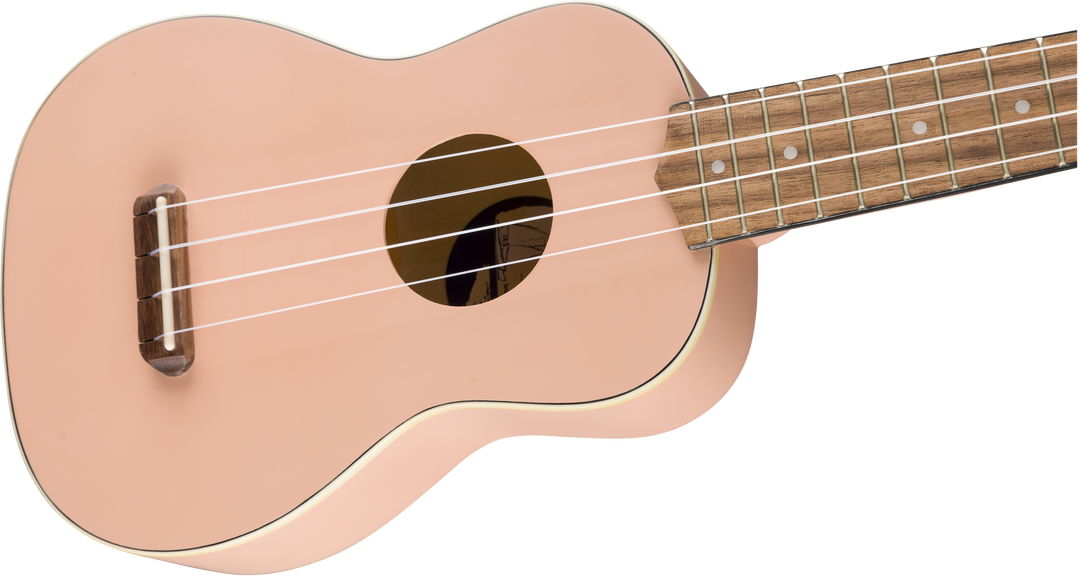 Fender Venice Soprano Ukelele (Shell Pink)