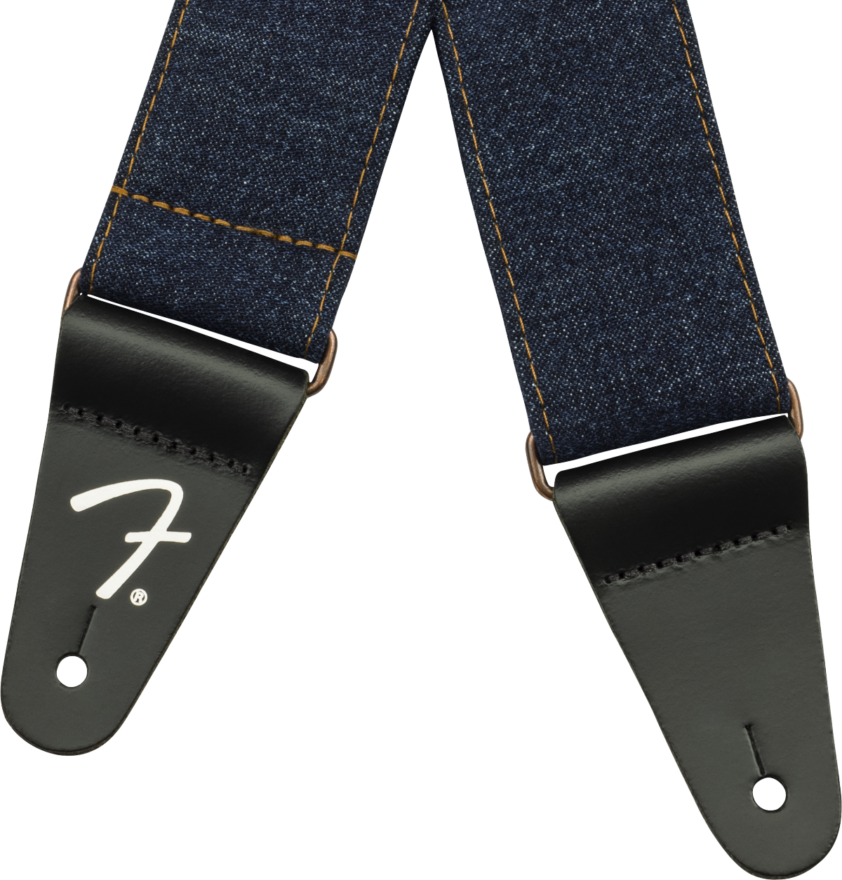 Fender x Wrangler Denim Correa de Guitarra (Dark Indigo, 2")