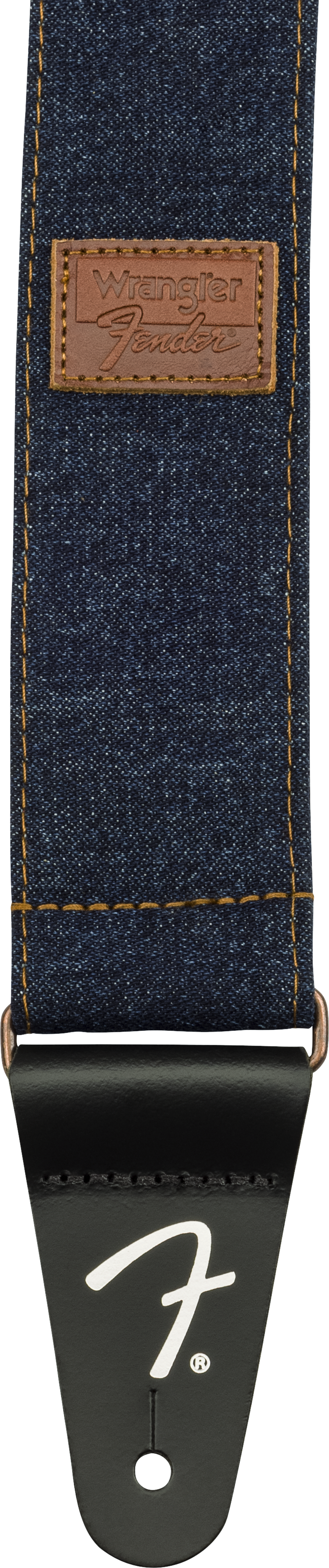 Fender x Wrangler Denim Correa de Guitarra (Dark Indigo, 2")