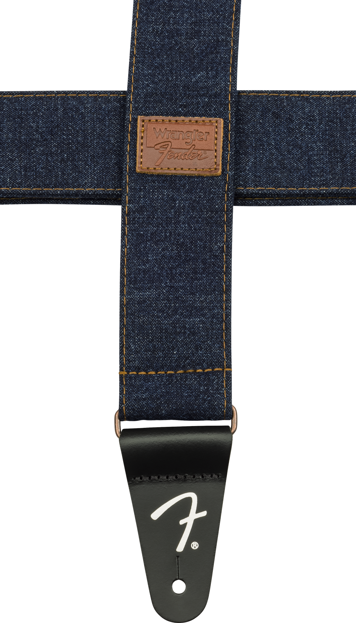 Fender x Wrangler Denim Correa de Guitarra (Dark Indigo, 2")