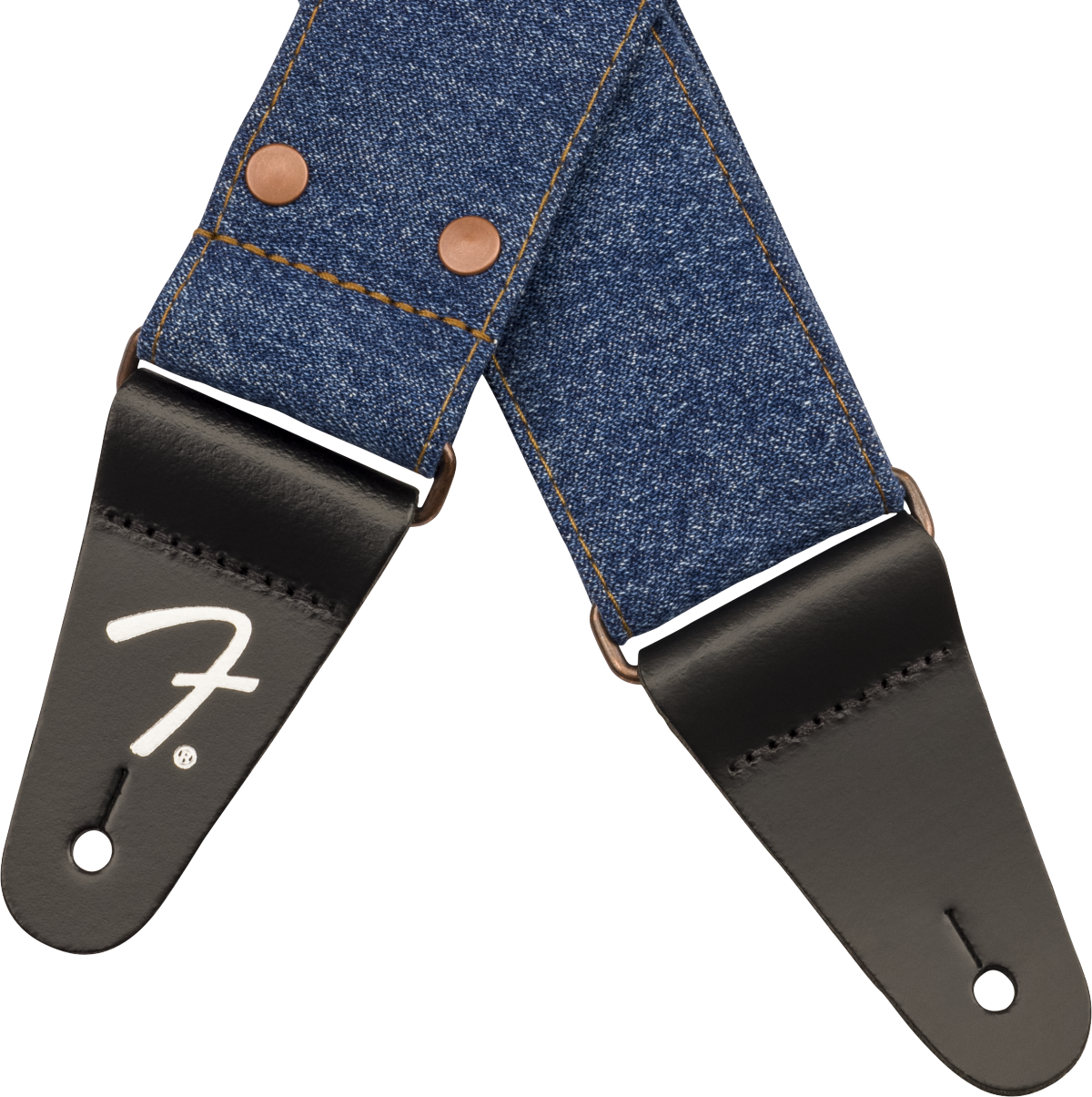 Fender x Wrangler Denim Correa de Guitarra (Indigo, 2")