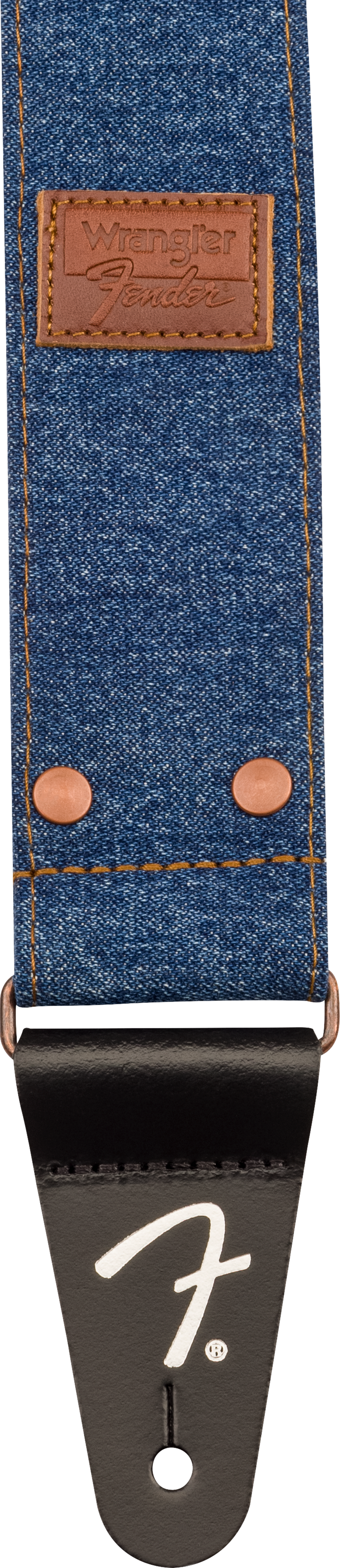 Fender x Wrangler Denim Correa de Guitarra (Indigo, 2")