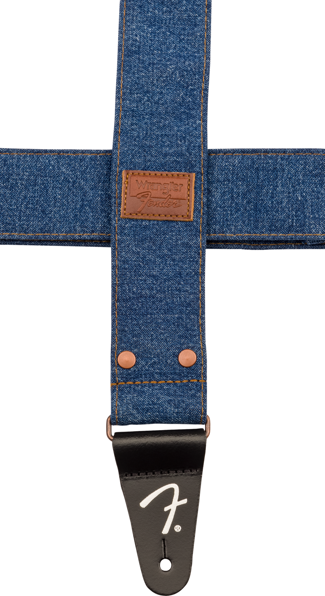 Fender x Wrangler Denim Correa de Guitarra (Indigo, 2")