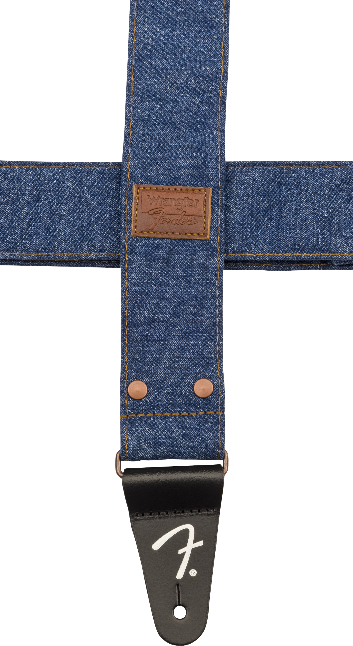 Fender x Wrangler Denim Correa de Guitarra (Indigo, 2")