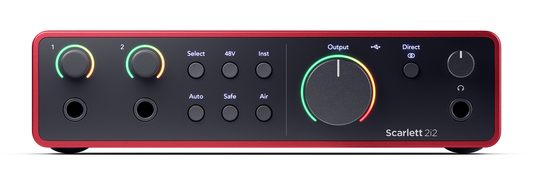 Focusrite Scarlett 2i2 Studio 4th Gen Paquete de Interfaces de Audio
