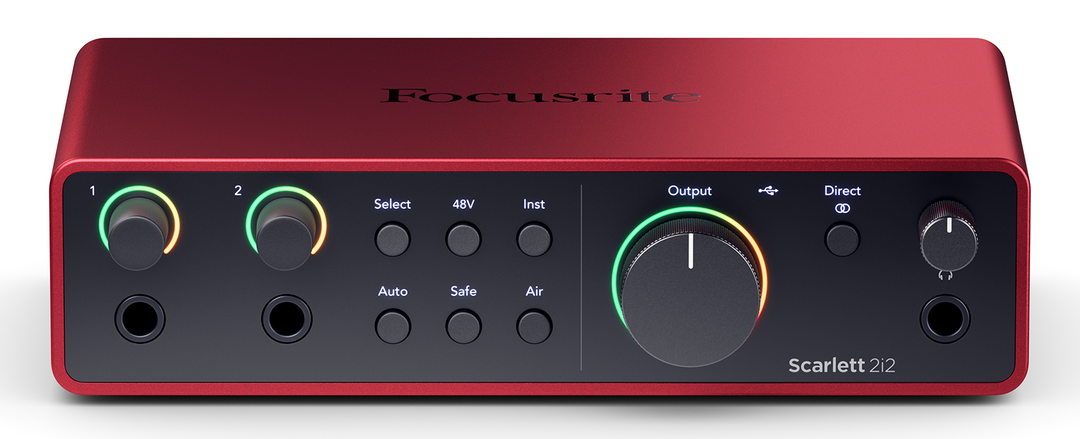 Focusrite Scarlett 2i2 Studio 4th Gen Paquete de Interfaces de Audio