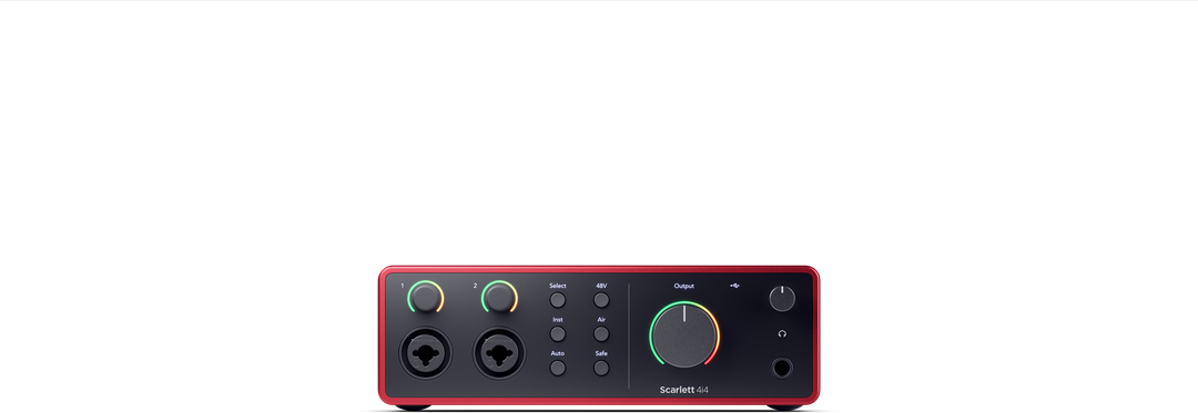 Focusrite Scarlett 4i4 4th Gen Interfaces de Audio