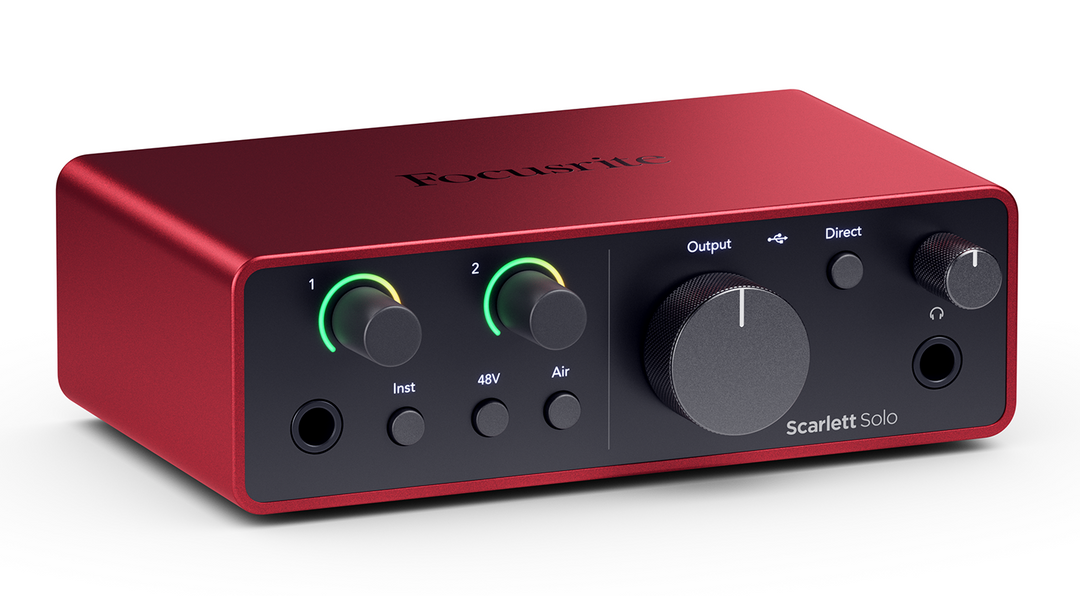 Focusrite Scarlett Solo 4th Gen Lydkort
