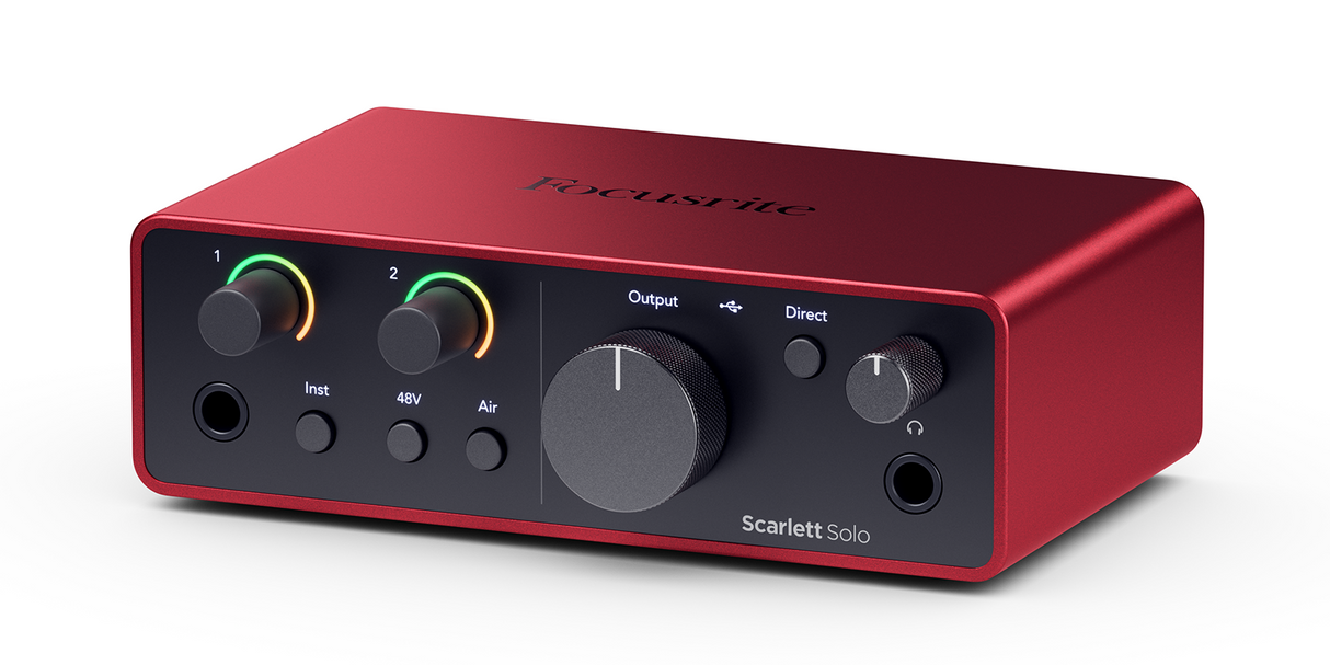Focusrite Scarlett Solo 4th Gen Sound Card