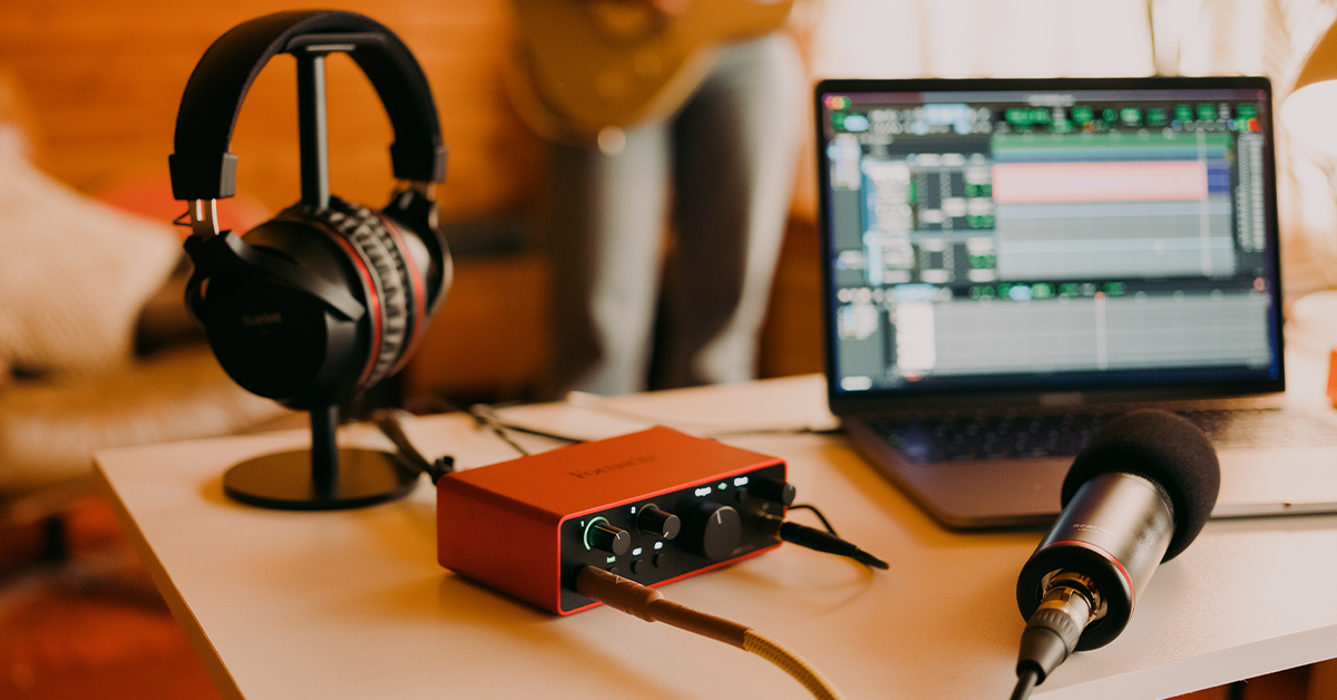 Focusrite Scarlett Solo 4th Gen Sound Card