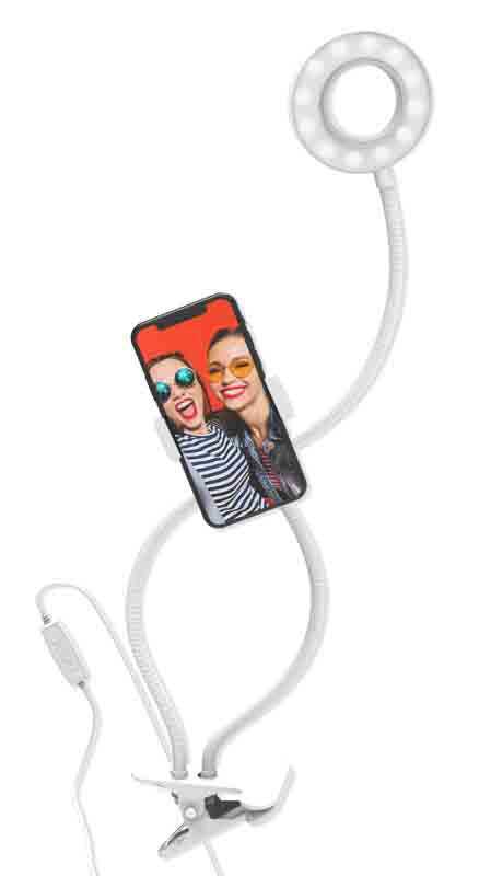 Digipower For You Kit de Vlogging 3" Ringlight con control remoto