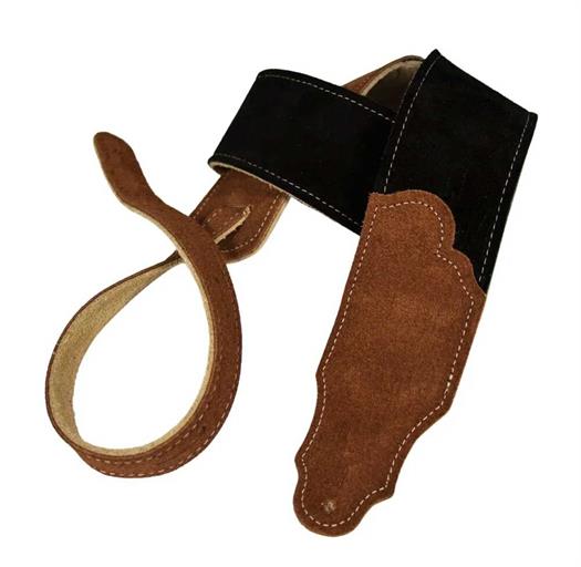 Franklin correa para Guitarras - Sedona Suede Strap Series - Negro - FSS2-BK-RU