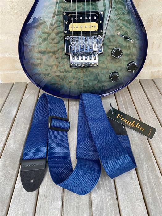 Correa de guitarra Franklin Azul - OO-BL