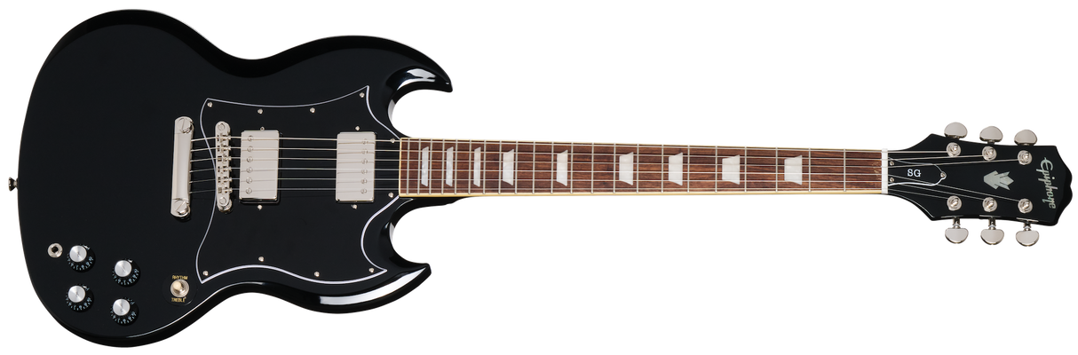 Epiphone SG Guitarra eléctrica estándar (ébano)