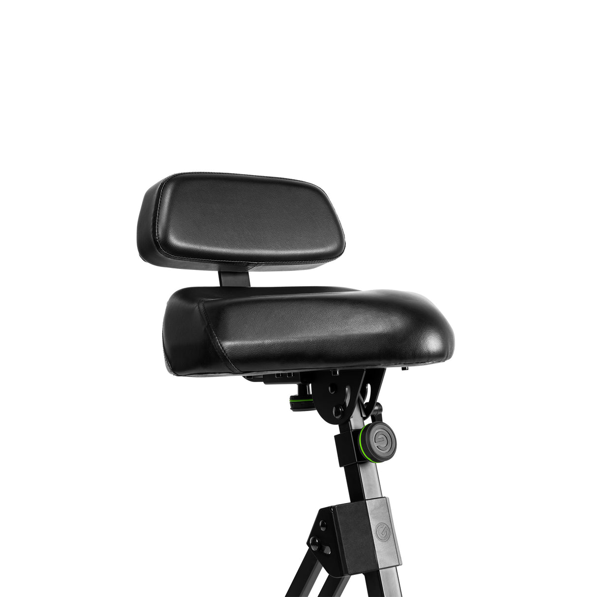 Gravity FM SEAT1 BR - Taburete de altura ajustable con reposapiés y respaldo