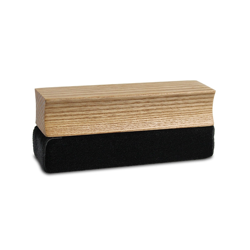 Kit de limpieza para discos de vinilo con cepillo de madera de fresno