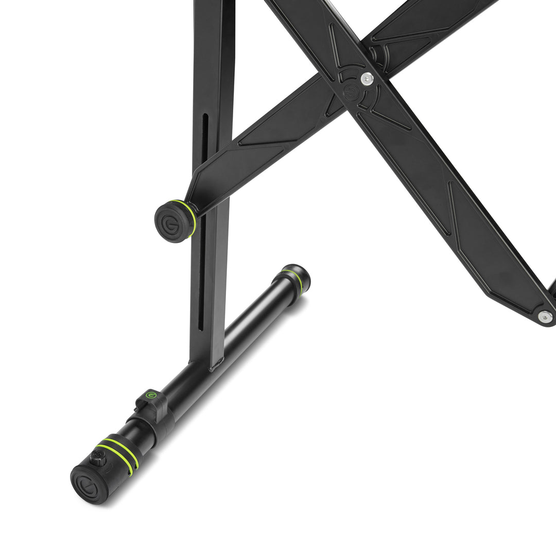Gravity KS AKS 01 B - soporte de teclado plegable con mecanismo de tijera