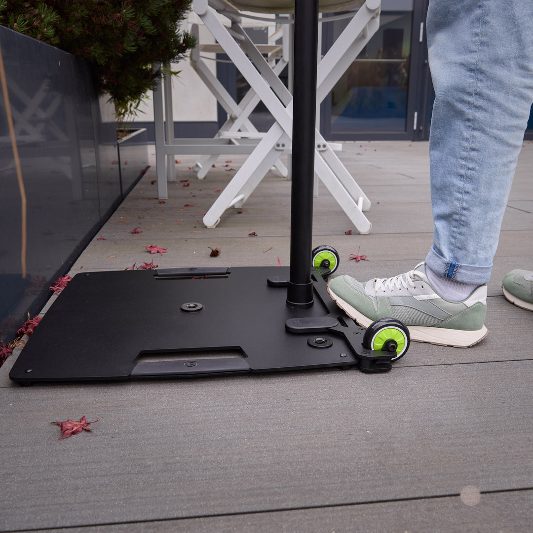 Gravity LA WI 1 - Inserto de ruedas para soportes con placa base