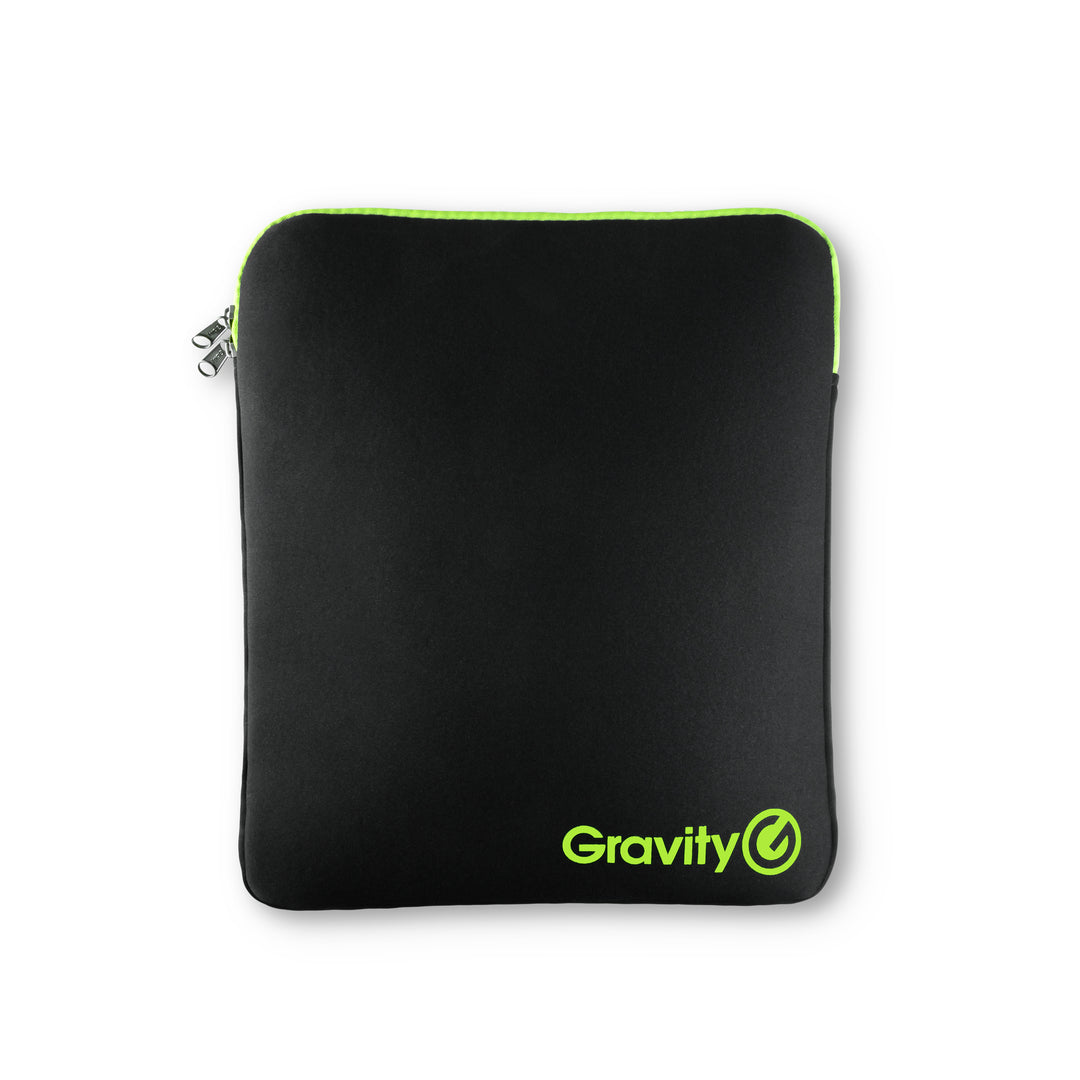 Gravity LTS 01 B SÆT 1 - Soporte ajustable para ordenadores portátiles y controladores, incluida bolsa protectora de neopreno