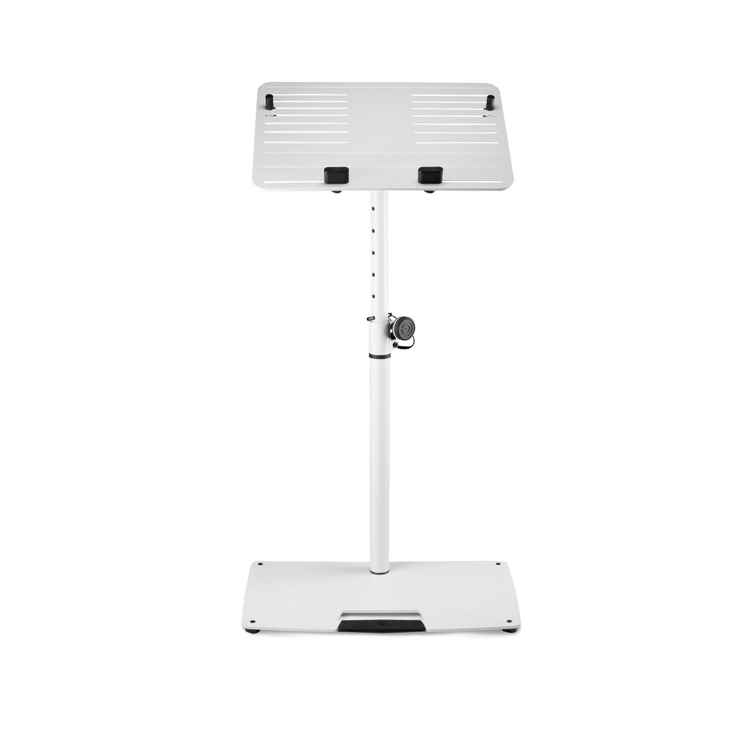 Gravity LTS T 02 W - Soporte universal para portátil con varillas de soporte ajustables y base de acero