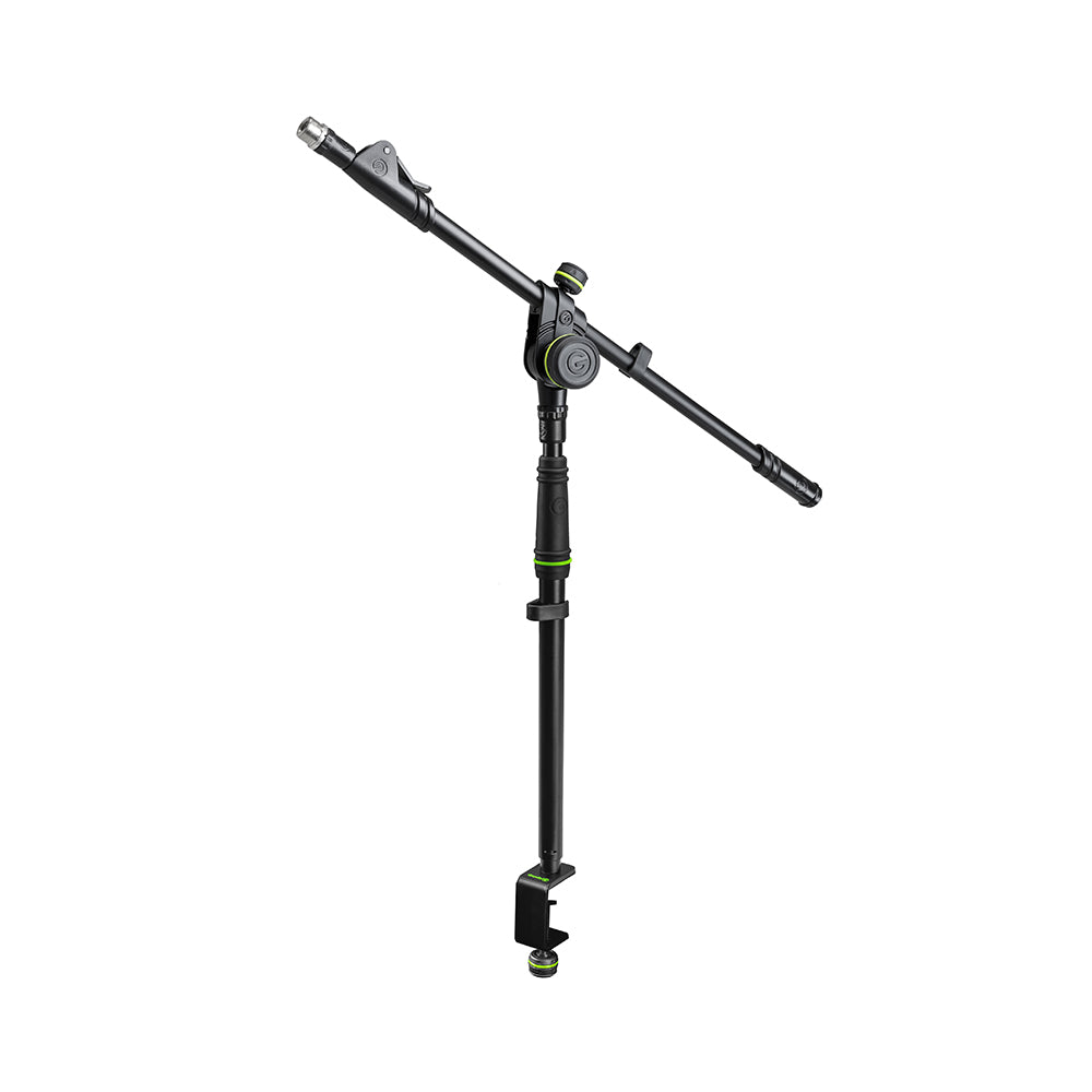 Gravity MS 0200 SÆT 1 - Soporte de micrófono para montaje en mesa, incl. abrazadera de mesa y brazo