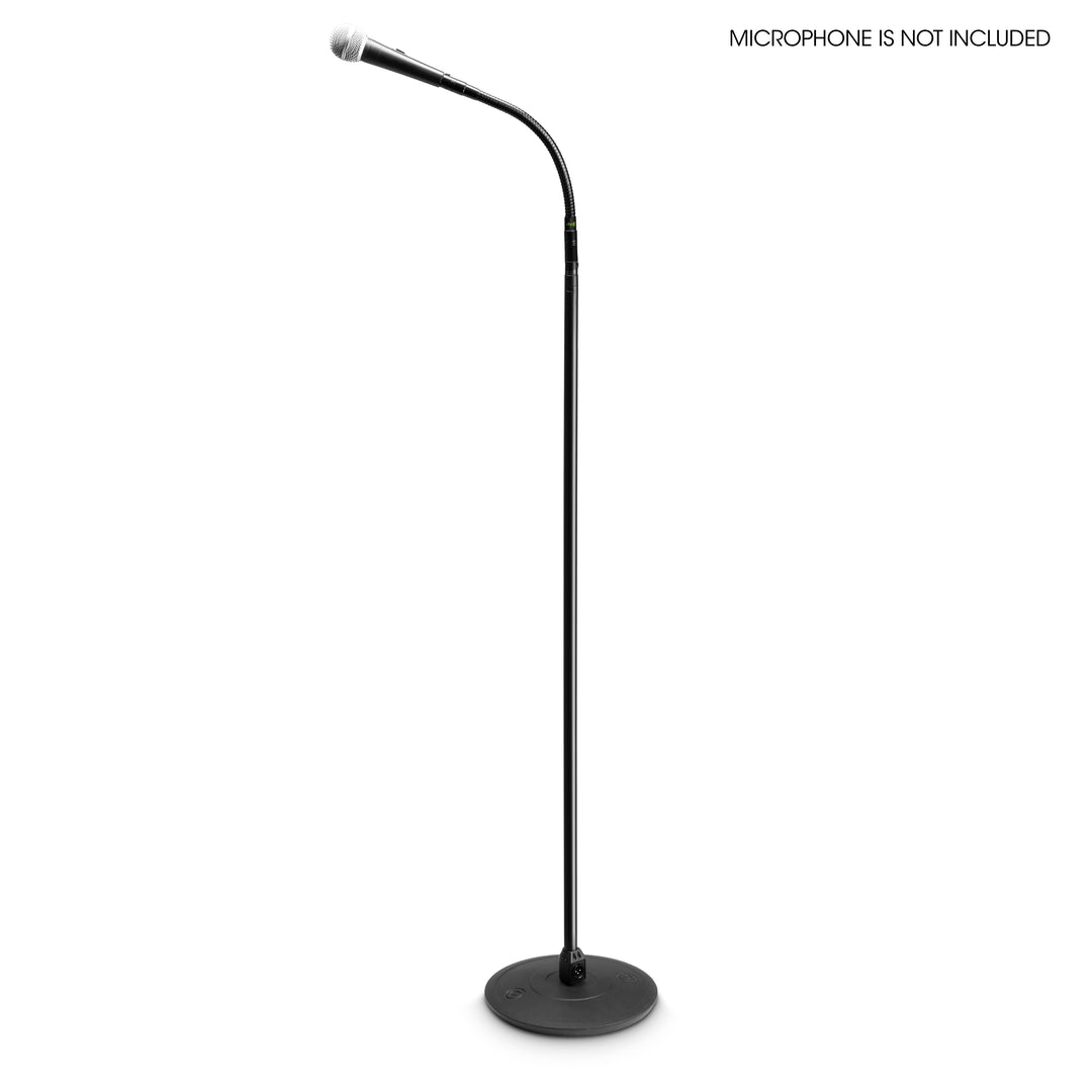 Gravity MS 23 XLR B - soporte de Micrófonos con conector XLR y cuello de cisne