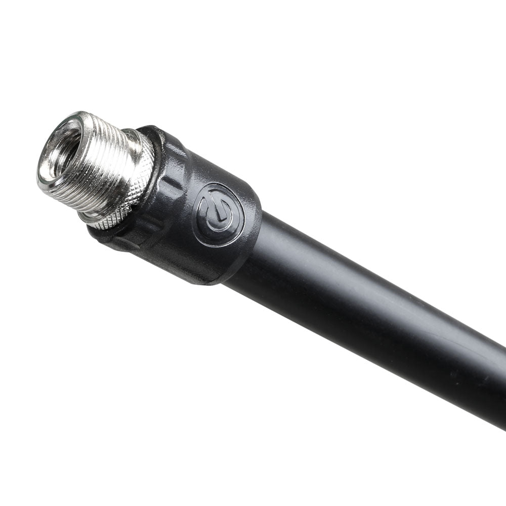 Gravity MS 4221 B - Pie de micrófono corto con trípode plegable y brazo boom ajustable en 2 puntos