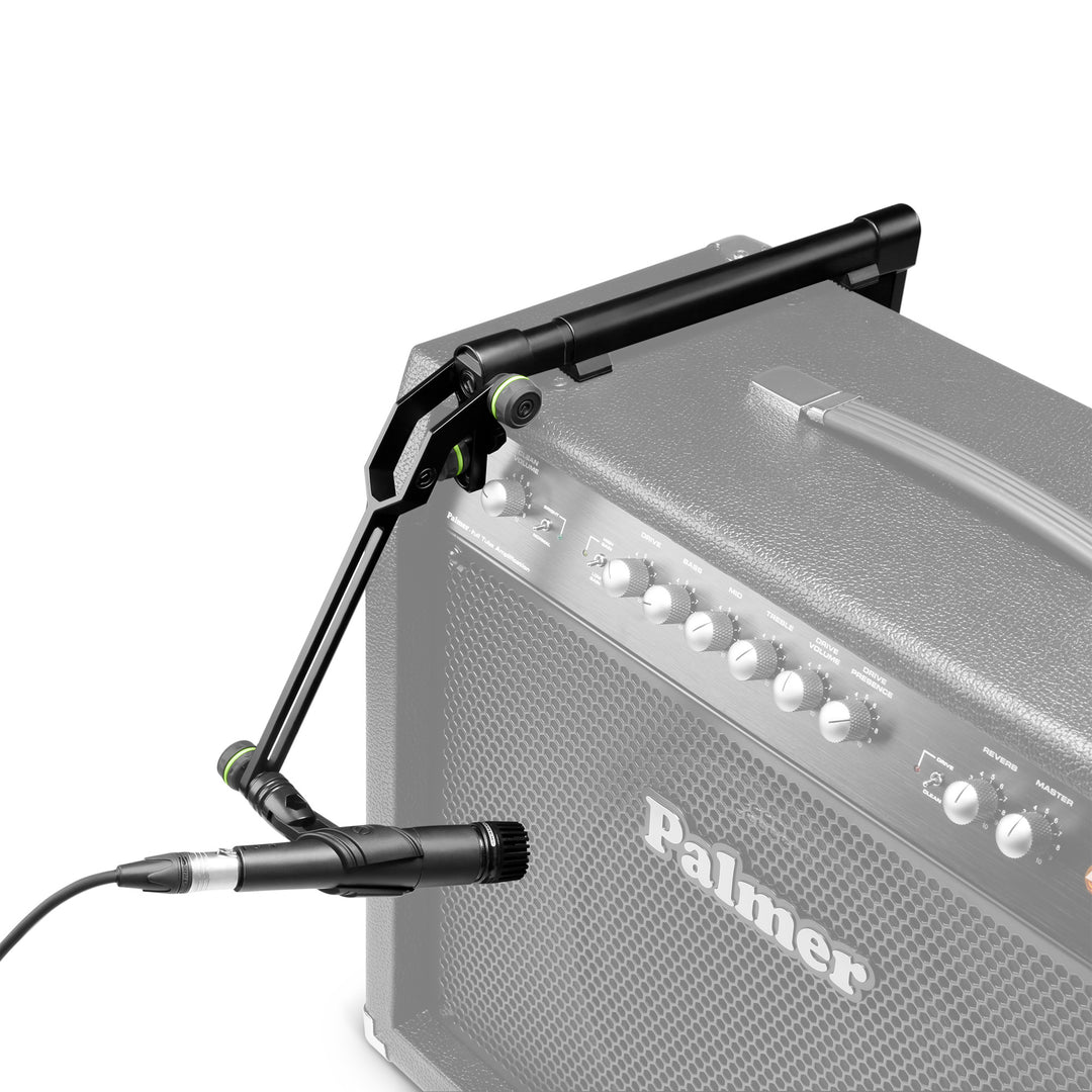Gravity MS CAB CL 01 S - Abrazadera para gabinete - soporte de micrófono para gabinetes de guitarras, versión corta