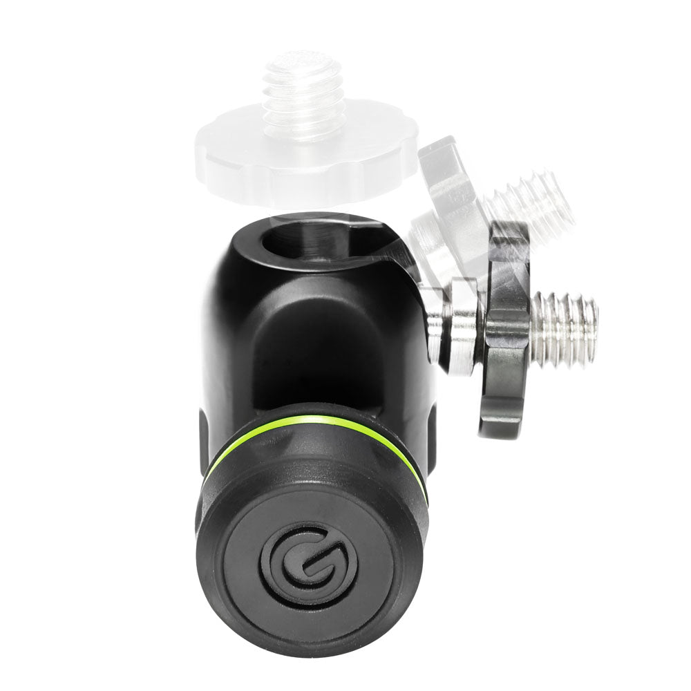 Gravity MS QT 1 B - Adaptador de micrófono con función de inclinación rápida