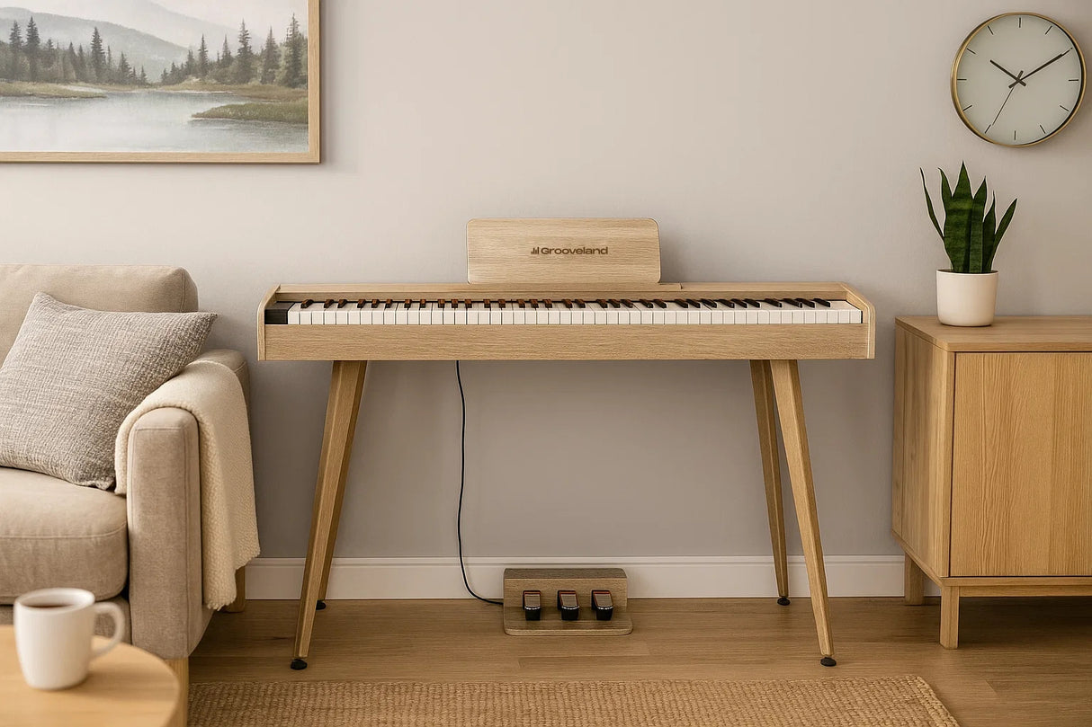 ARTÍCULO DE DEMO - Grooveland DDP-140 Piano digital (Beige)
