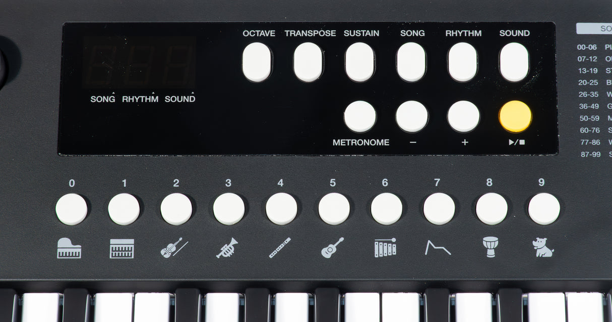 Grooveland E237 Teclados (Black)