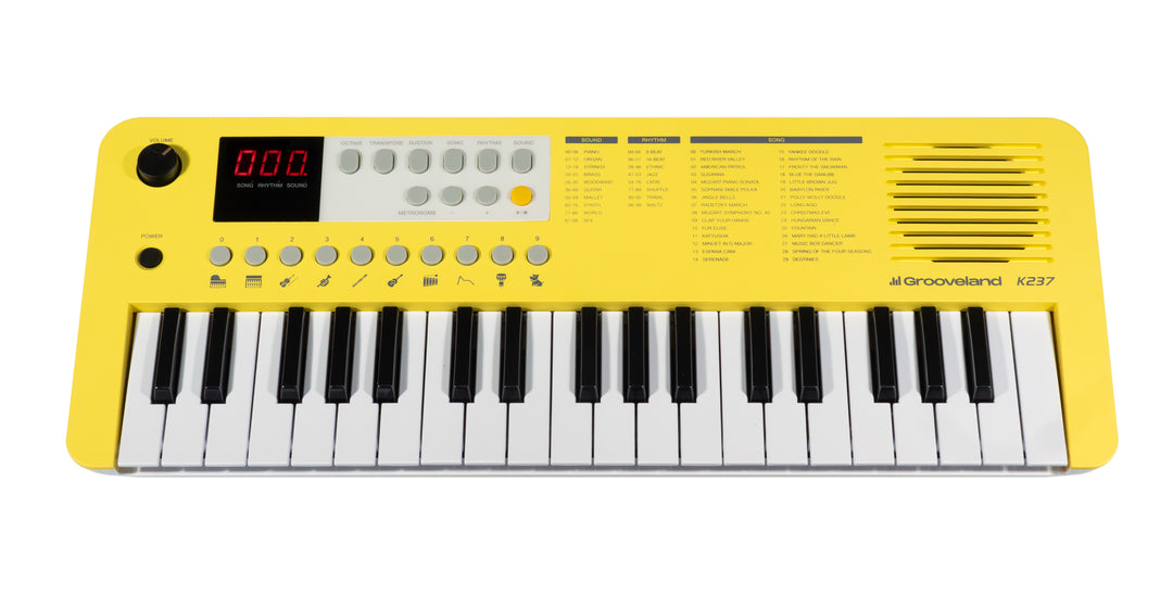 Grooveland E237 Teclados (Soft Yellow)