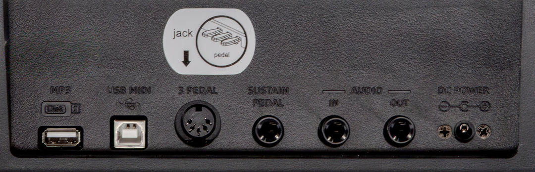 Grooveland P450 El Piano (Hvid)