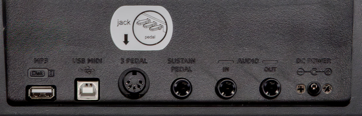 Grooveland P450 El Piano (Hvid)