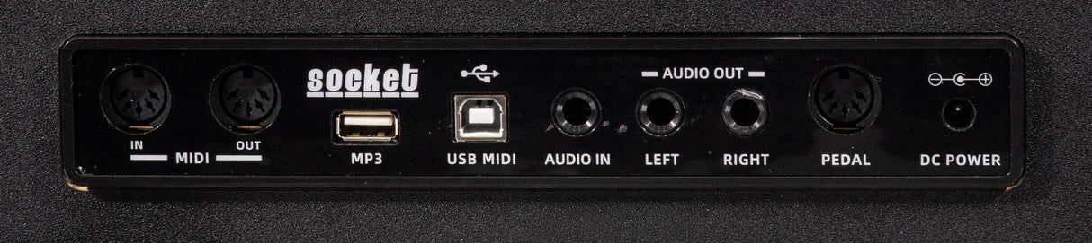 Grooveland FP80 El Klaver (Sort) Komplet Pakke