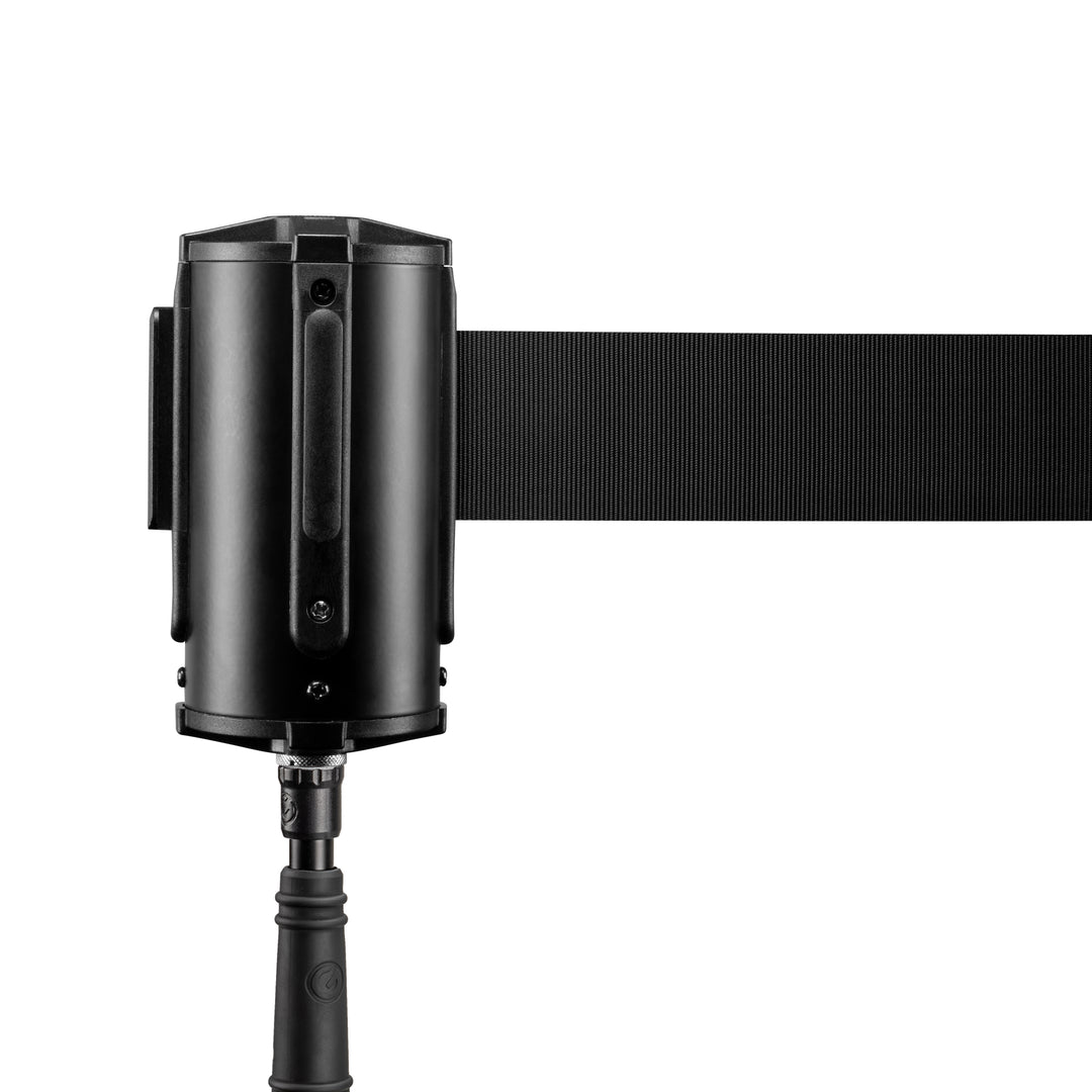Gravity SA BELT 1 B STAND SET 1 - Set 1 con postes de cinta de casete para barrera retráctil