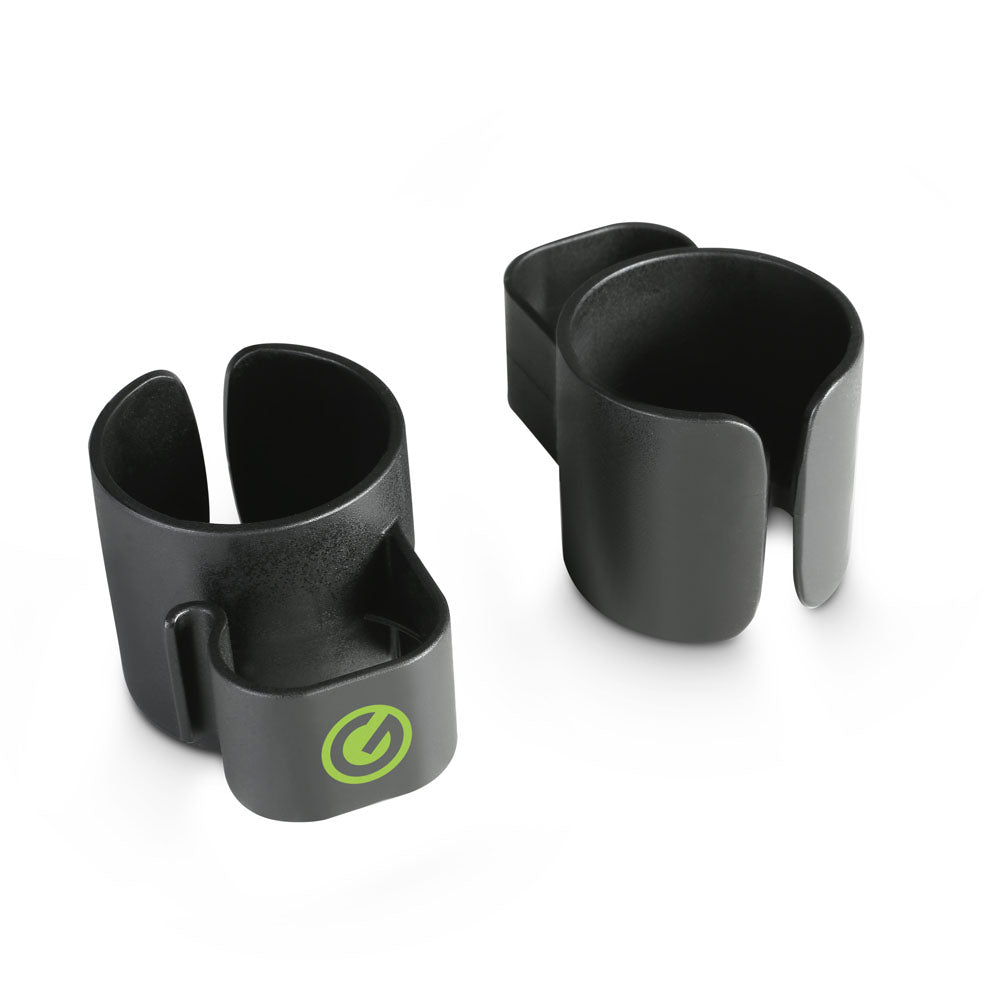 Gravity SA CC 35 B - Clips para cables para poste de altavoz de 35 mm