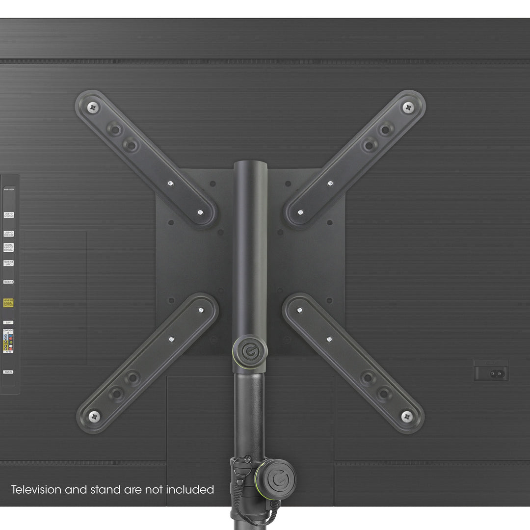 Gravity SA VESA 1 - soporte de monitor/TV LCD montado en barra de 35 mm con 7 patrones de orificios VESA