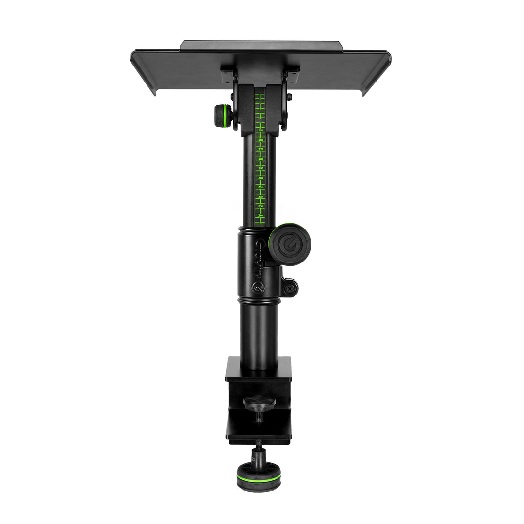 Gravity SP 3102 TM - Soporte flexible para monitores de estudio con abrazadera de mesa