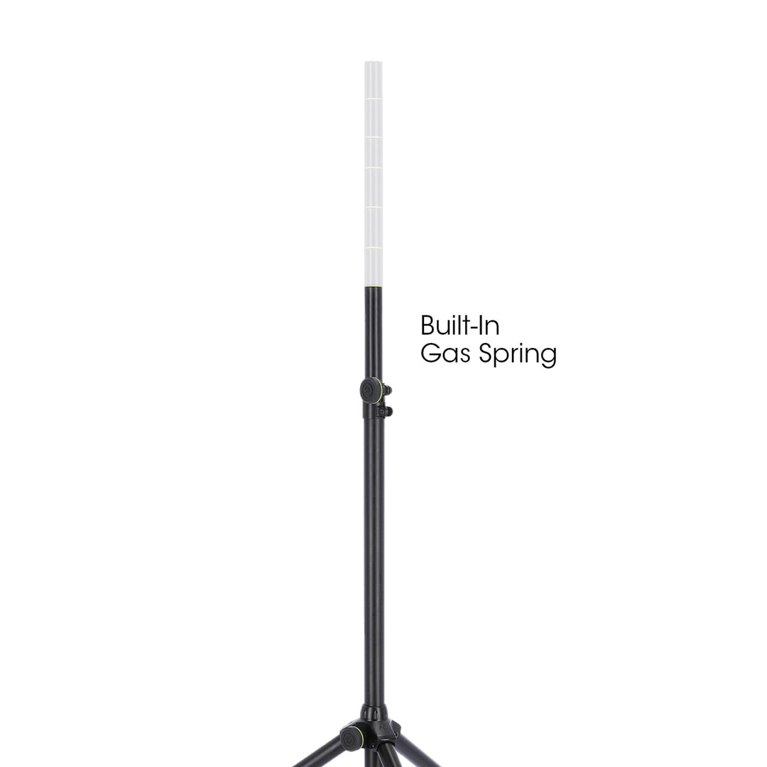 Gravity SP 5211 GS B - soporte de altavoz con muelle de gas de 35 mm, aluminio, negro