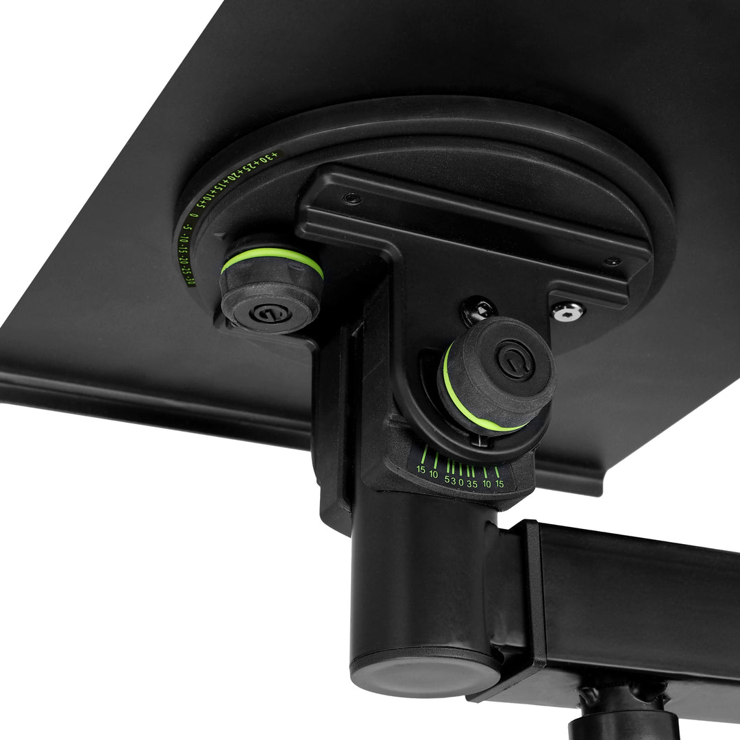 Gravity SP WM 1 B - Soporte de pared para monitores de estudio con posibilidad de inclinación y giro