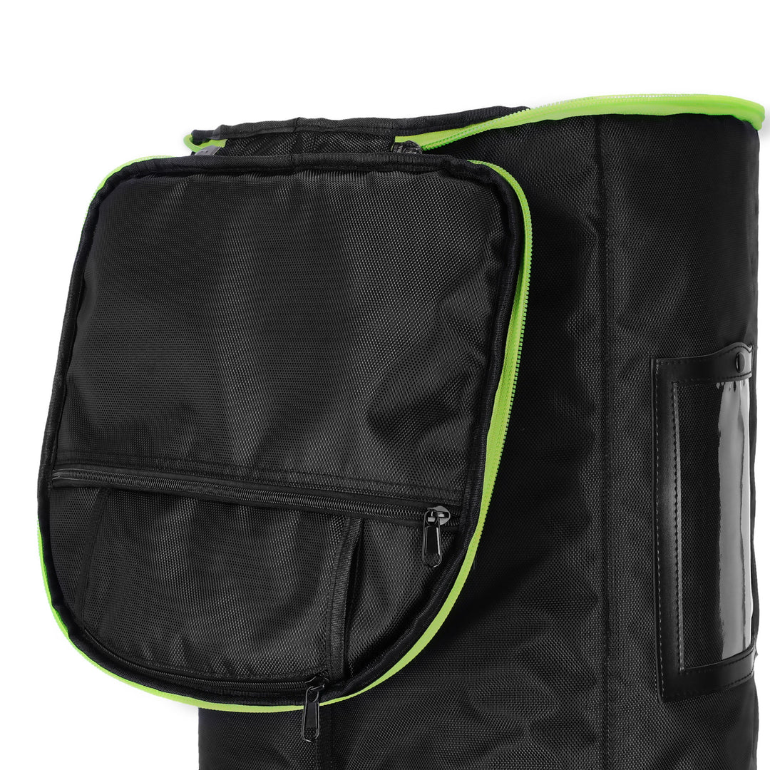 Gravity TBG MS 6 B - Bolsa de transporte Touring para hasta seis soportes de micrófono, con ruedas