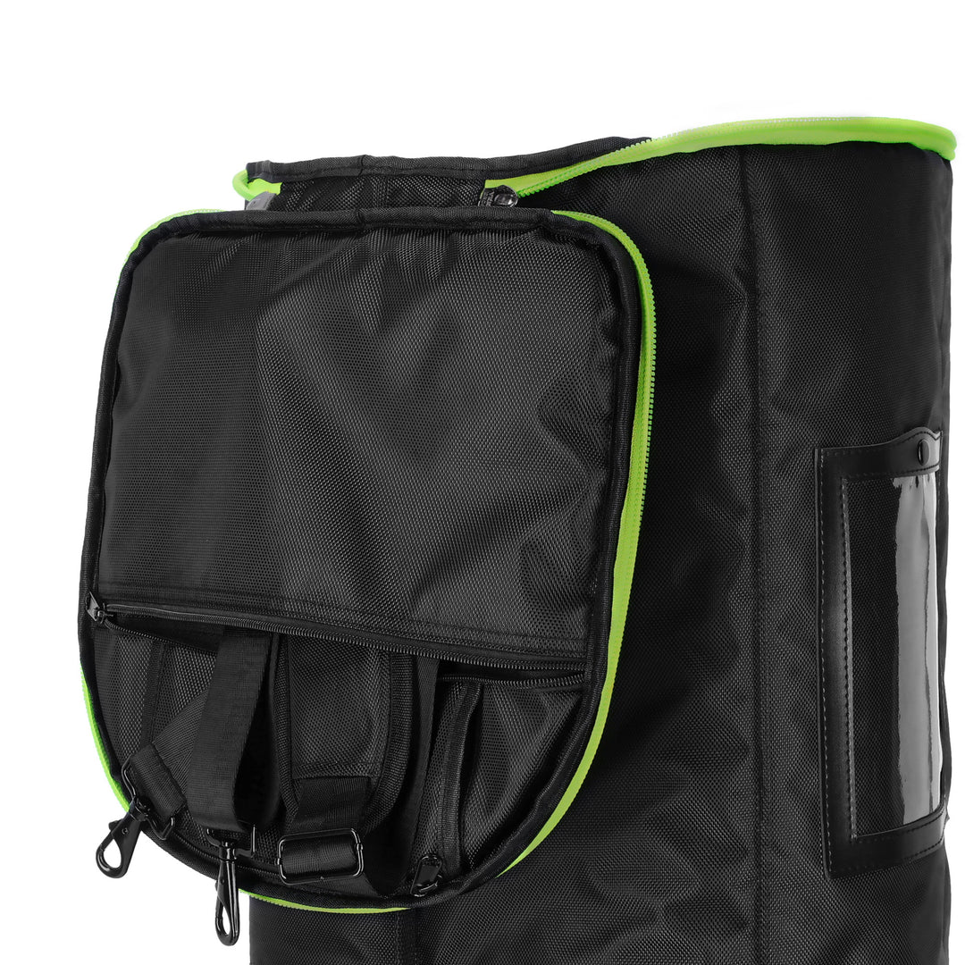 Gravity TBG MS 6 B - Bolsa de transporte Touring para hasta seis soportes de micrófono, con ruedas