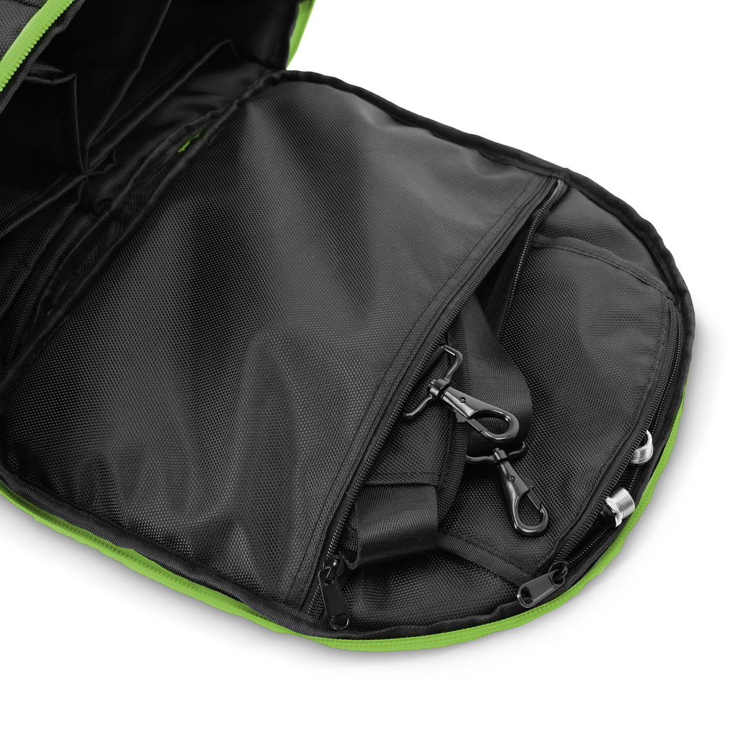 Gravity TBG MS 6 B - Bolsa de transporte Touring para hasta seis soportes de micrófono, con ruedas