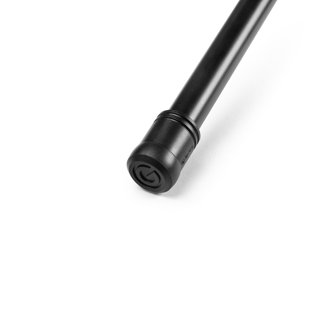 Gravity TMS 4321 OH B - Stand de Micrófonos Overhead para uso en giras, con trípode plegable extraancho y brazo de pértiga extralargo
