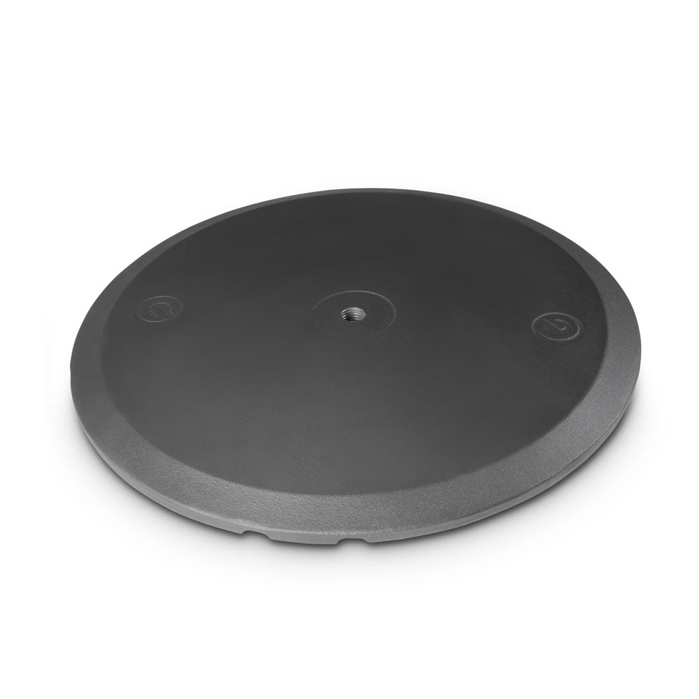 Gravity WB 123 B - Base redonda de hierro fundido para barras M20
