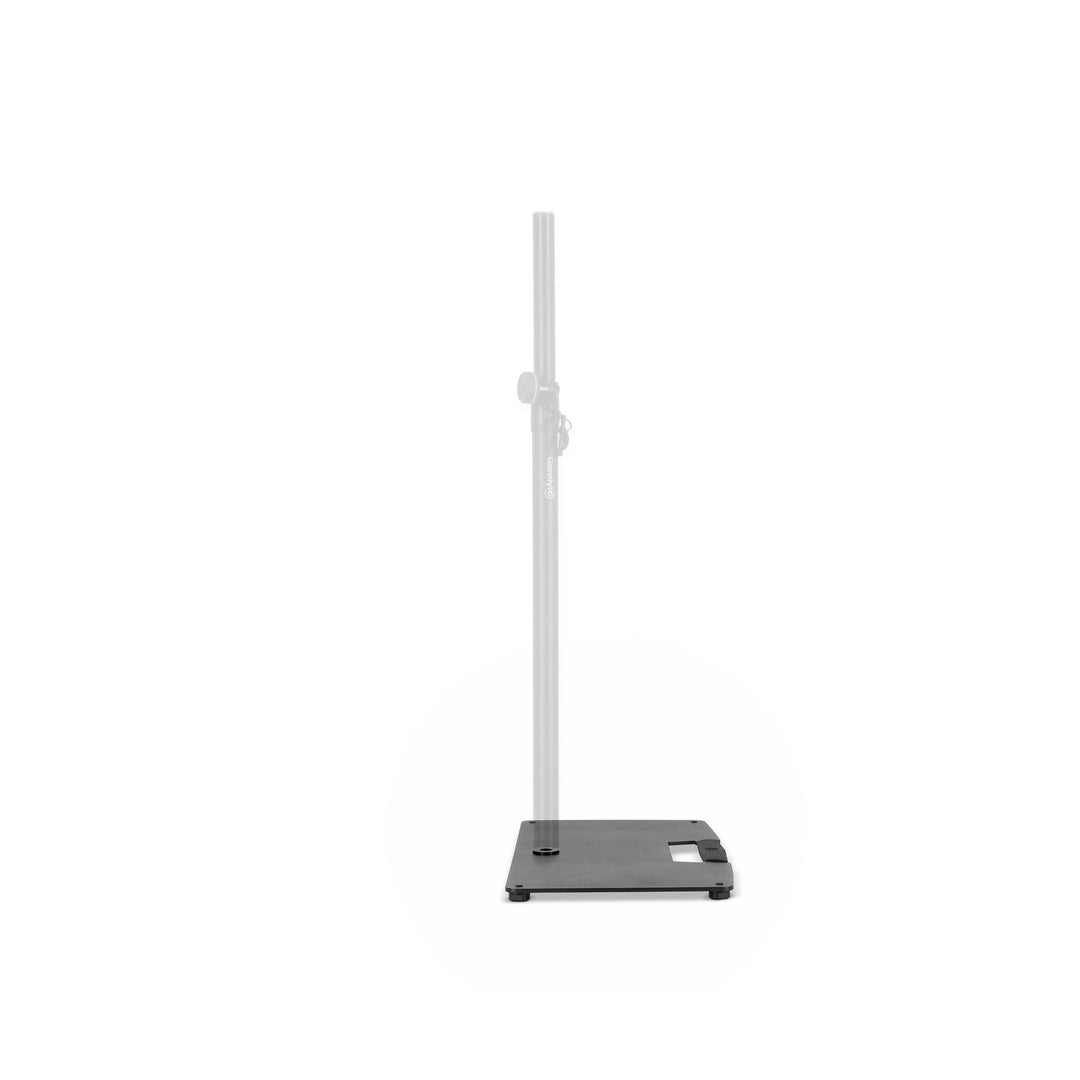Gravity WBH 431 B - Placa base de acero rectangular con rosca M20