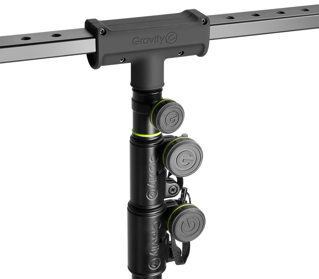 Gravity Soporte de luces con T-Bar (50kg, 3,25m)