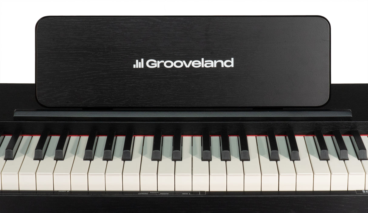 Grooveland DDP-140 Piano digital (Negro) Bundle